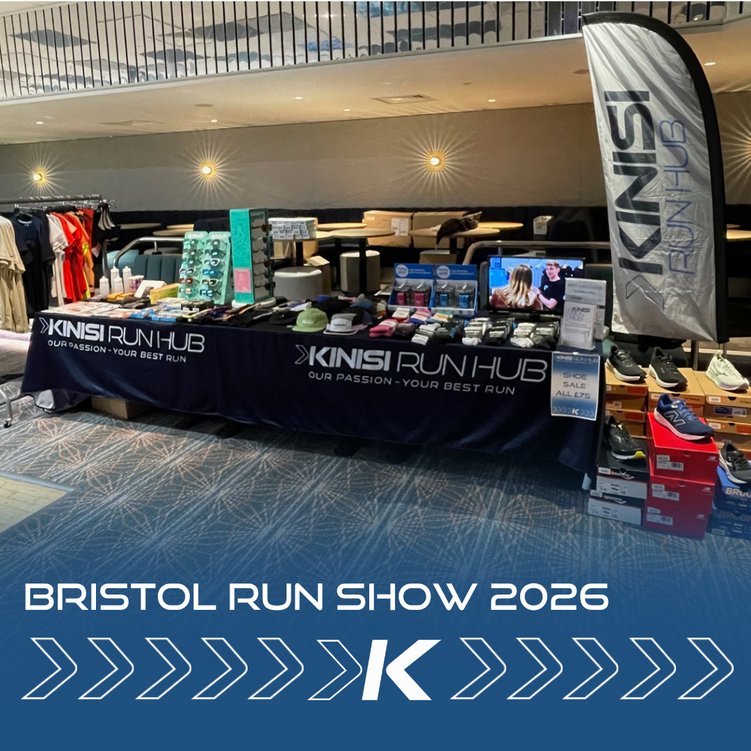Kinisi Run Hub were an exhibitor at the 2026 Bristol Running Show