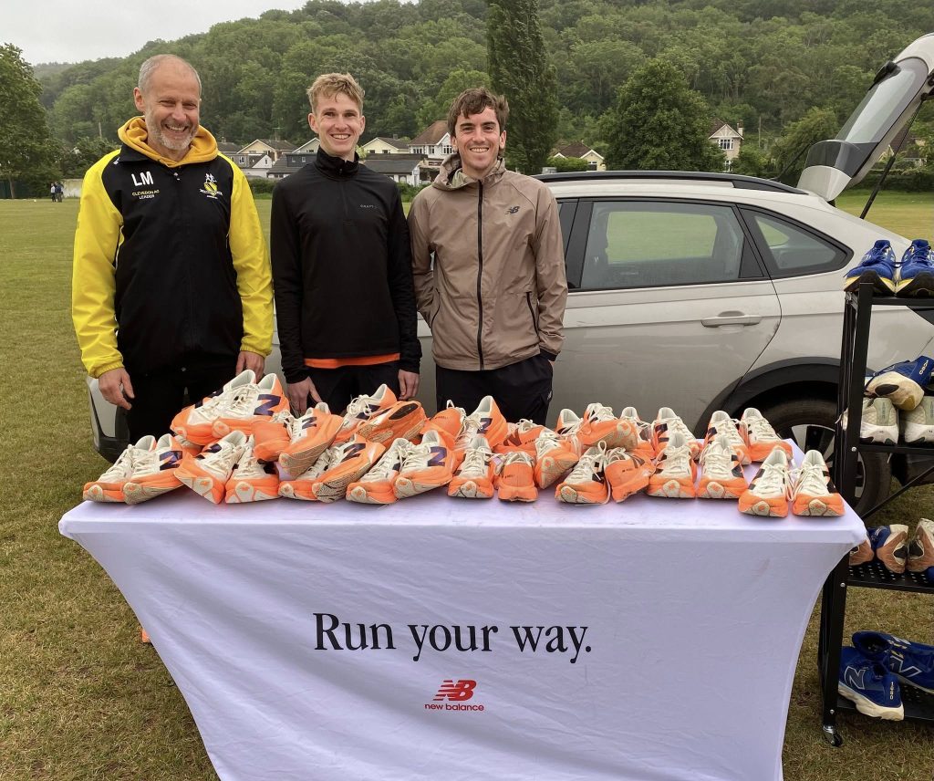 New Balance Demo Session with Clevedon AC