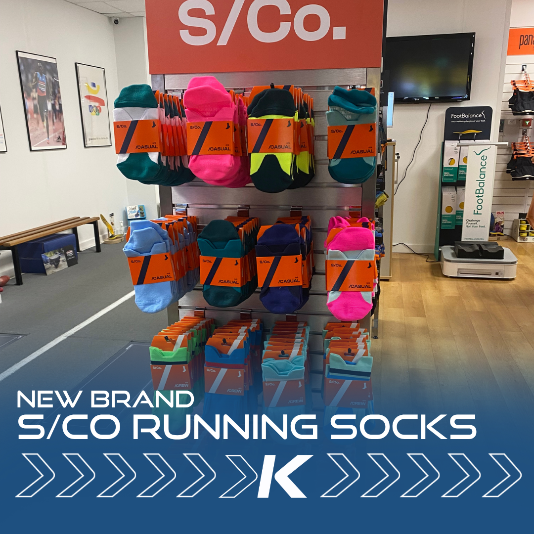 S/Co running socks now available at Kinisi Run Hub