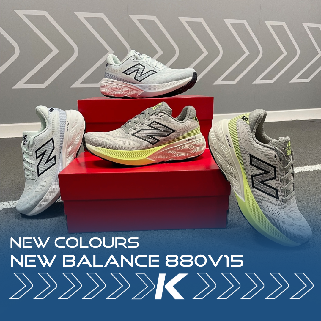 We’ve just received fresh new colourways of the New Balance 880v15, and they’re now available at Kinisi Run Hub.