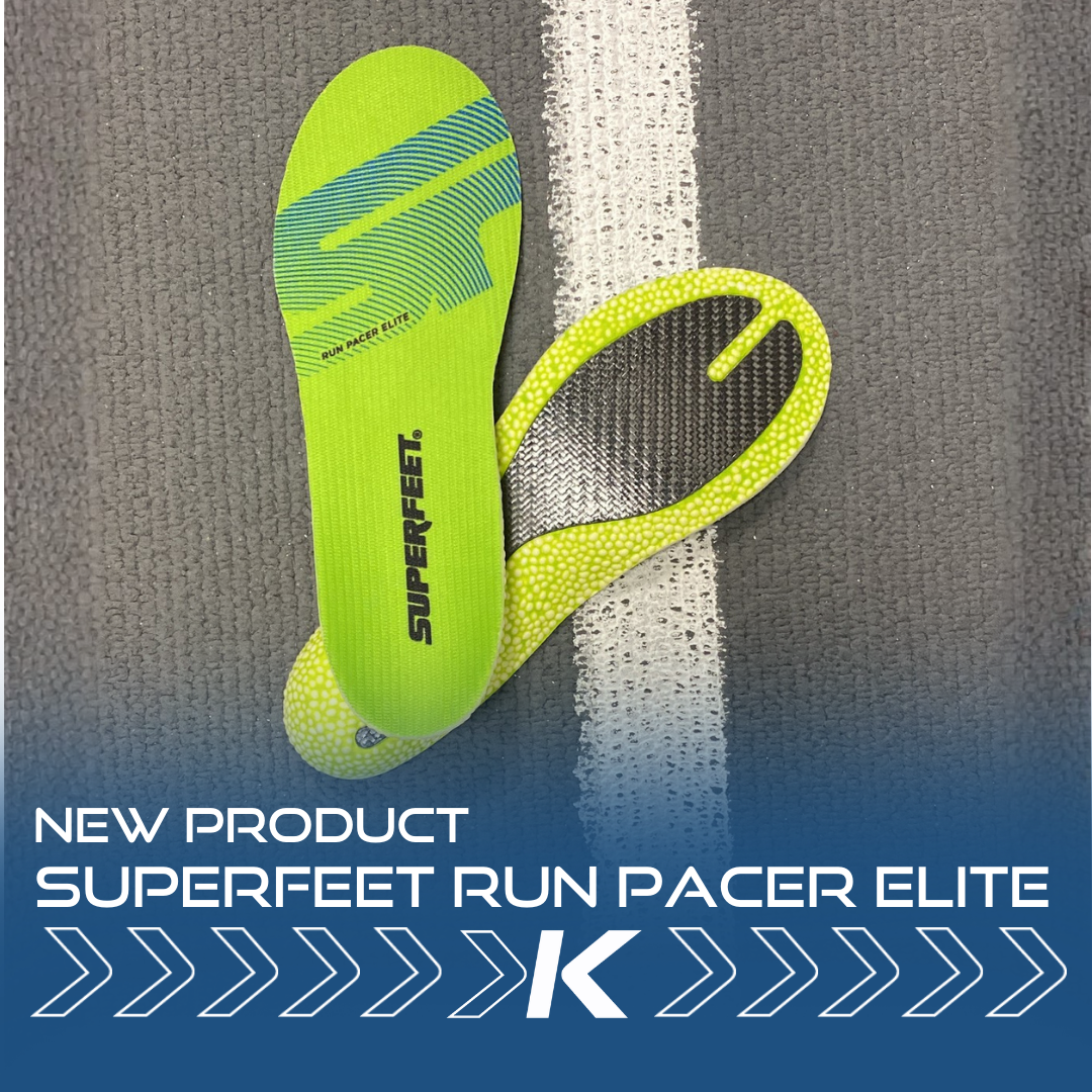 Discover the new Superfeet Run Pacer Elite at Kinisi Run Hub. Adaptive carbon plate and SuperRev™ foam for 39% more responsiveness.