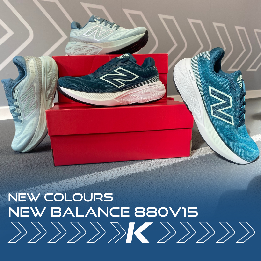Shop new colours of the New Balance 880v15 at Kinisi Run Hub