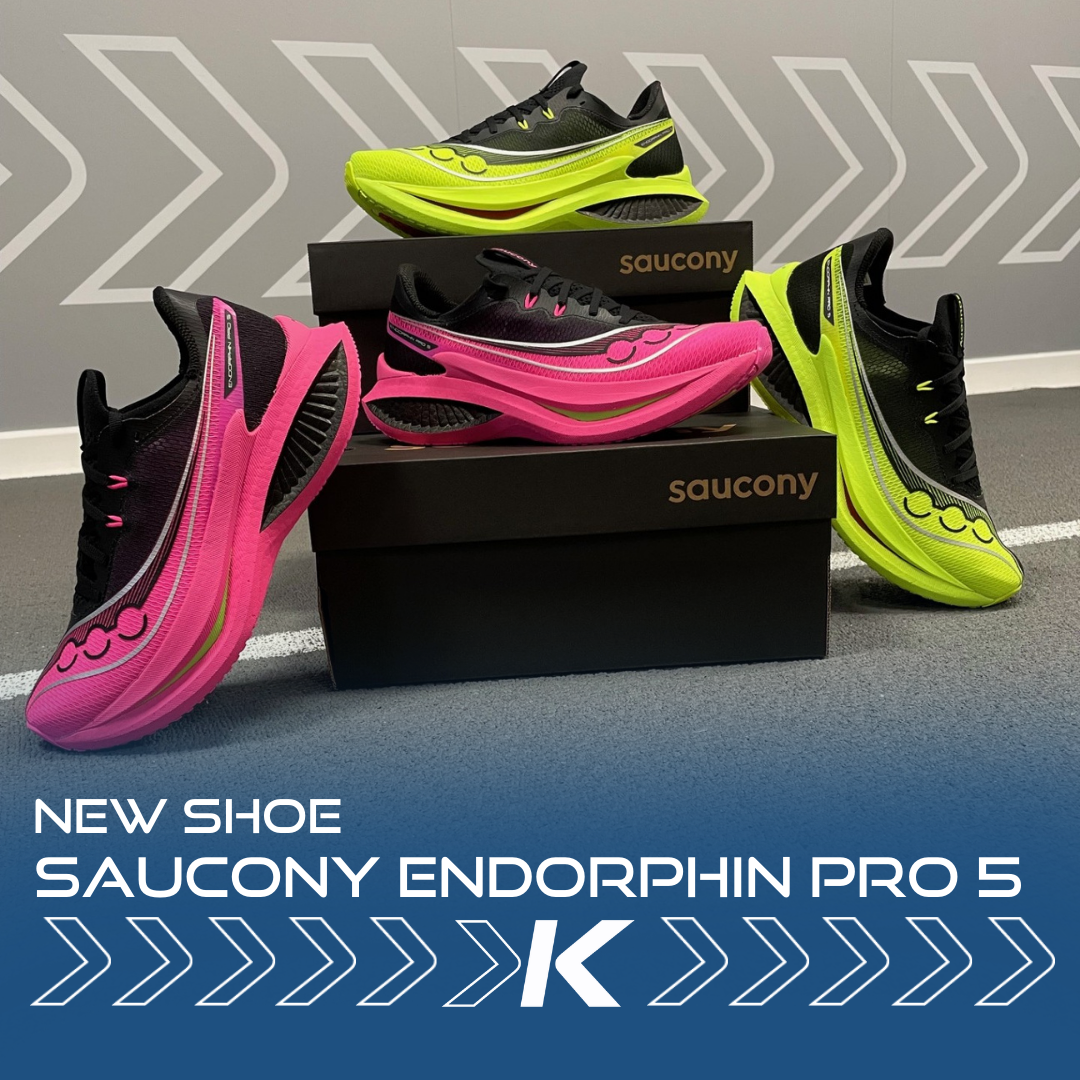 Shop the new Saucony Endorphin Pro 5 at Kinisi Run Hub in Bristol