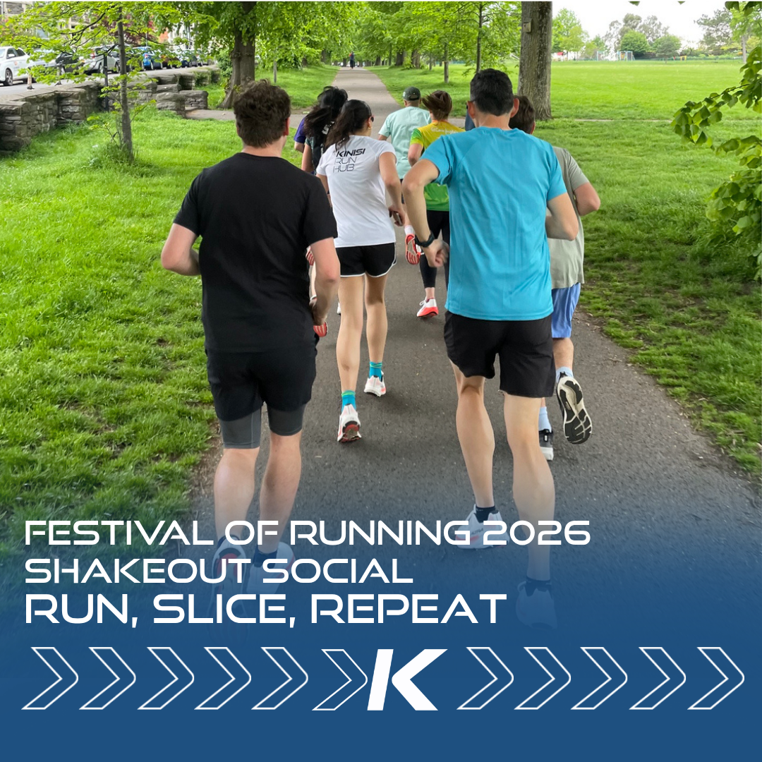 Shakeout Social: Run, Slice, Repeat event in the Kinisi Run Hub Festival of Running 2026