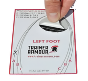 Trainer Armour Big Toe Hole Preventer - Black