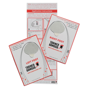 Trainer Armour Big Toe Hole Preventer - White