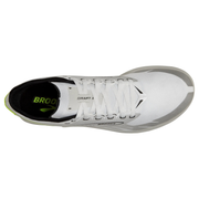 Brooks Unisex Draft XC - White/Black/Nightlife - Spikes