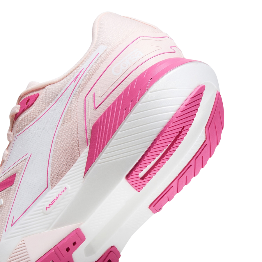 Diadora Womens Corsa - Pearl/Carmine Rose - Neutral