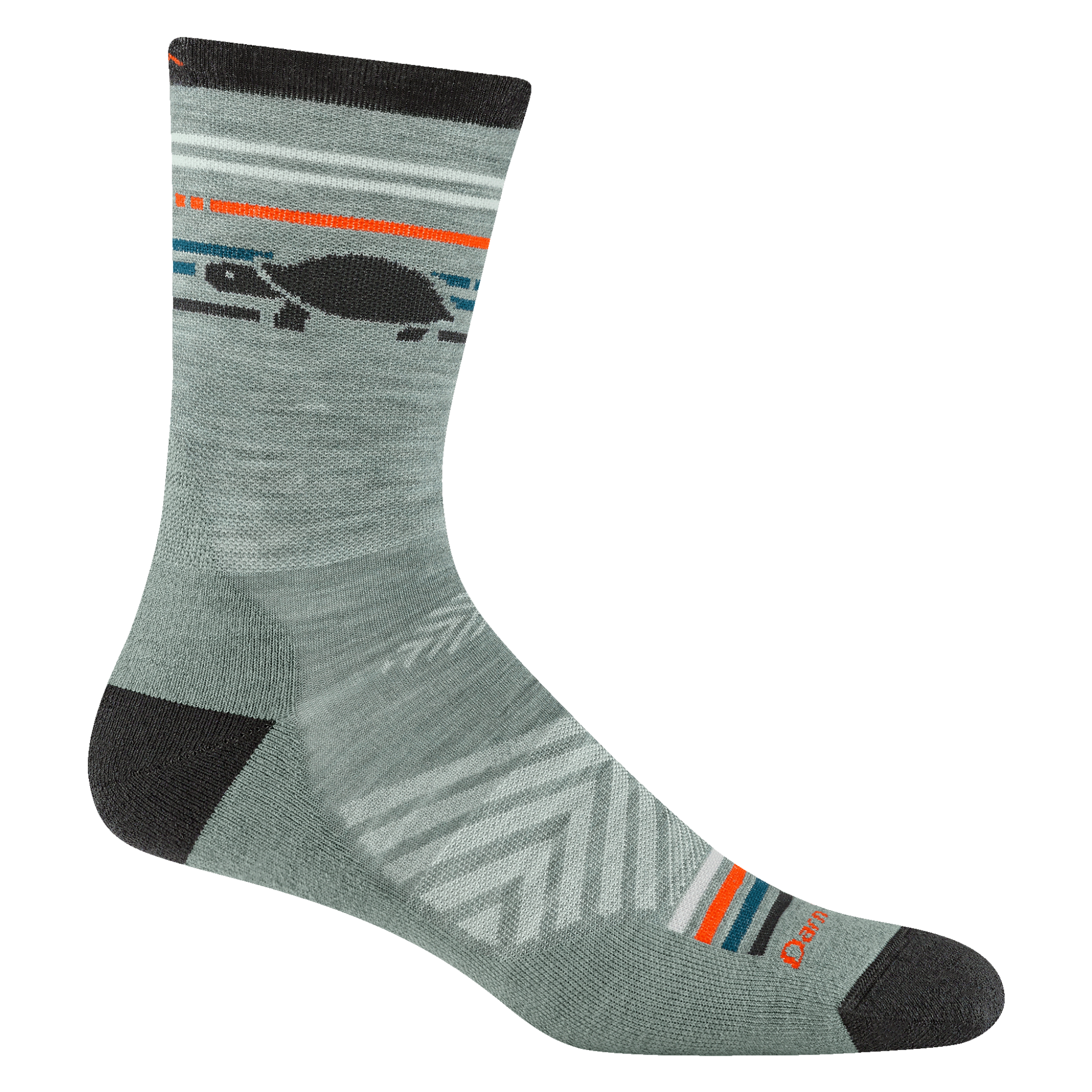 Darn Tough Mens Pacer Micro Crew - Seafoam