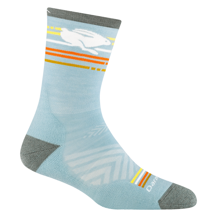 Darn Tough Womens Pacer Micro Crew - Glacier