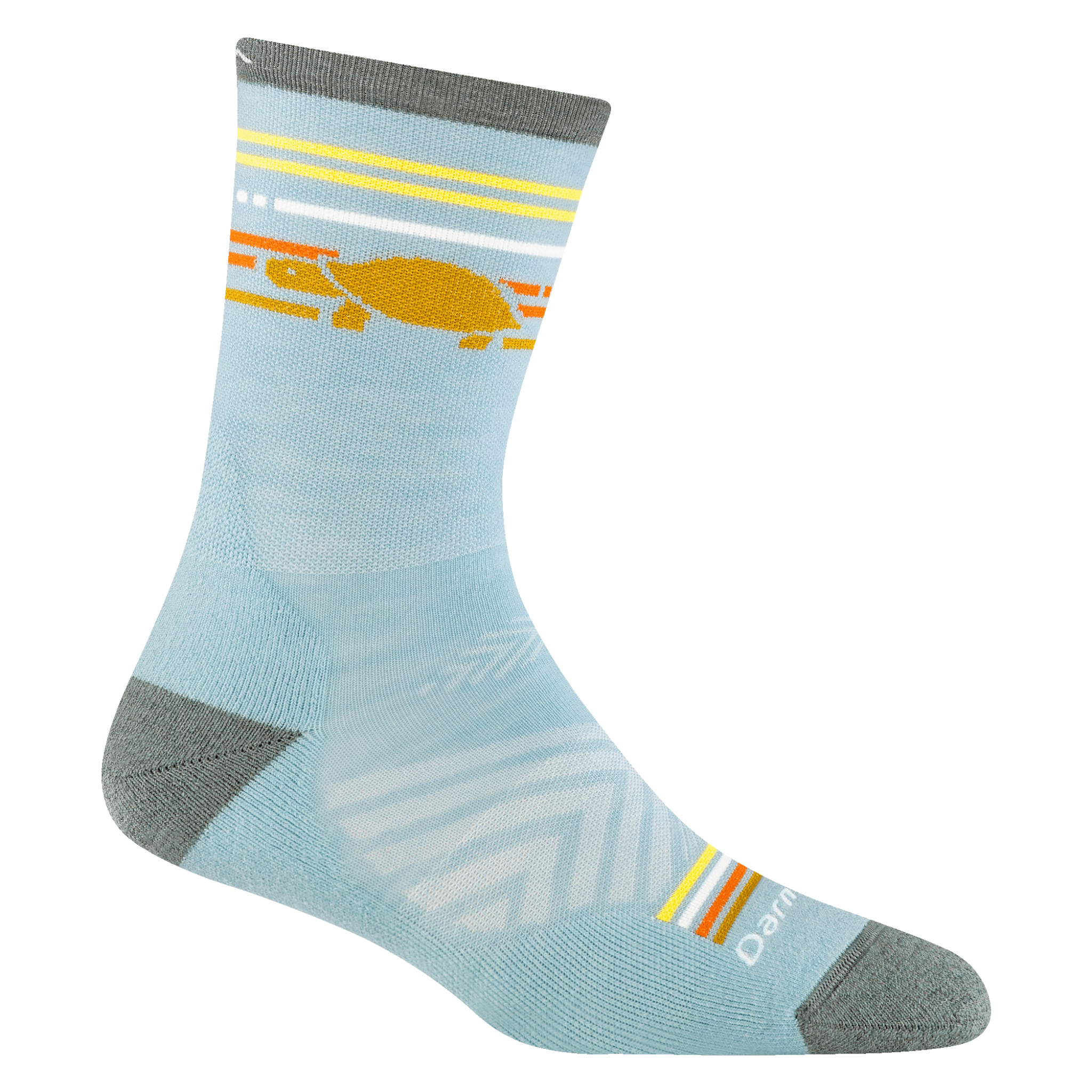 Darn Tough Womens Pacer Micro Crew - Glacier