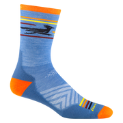 Darn Tough Mens Frontrunner Micro Crew - Surf