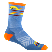 Darn Tough Mens Frontrunner Micro Crew - Surf