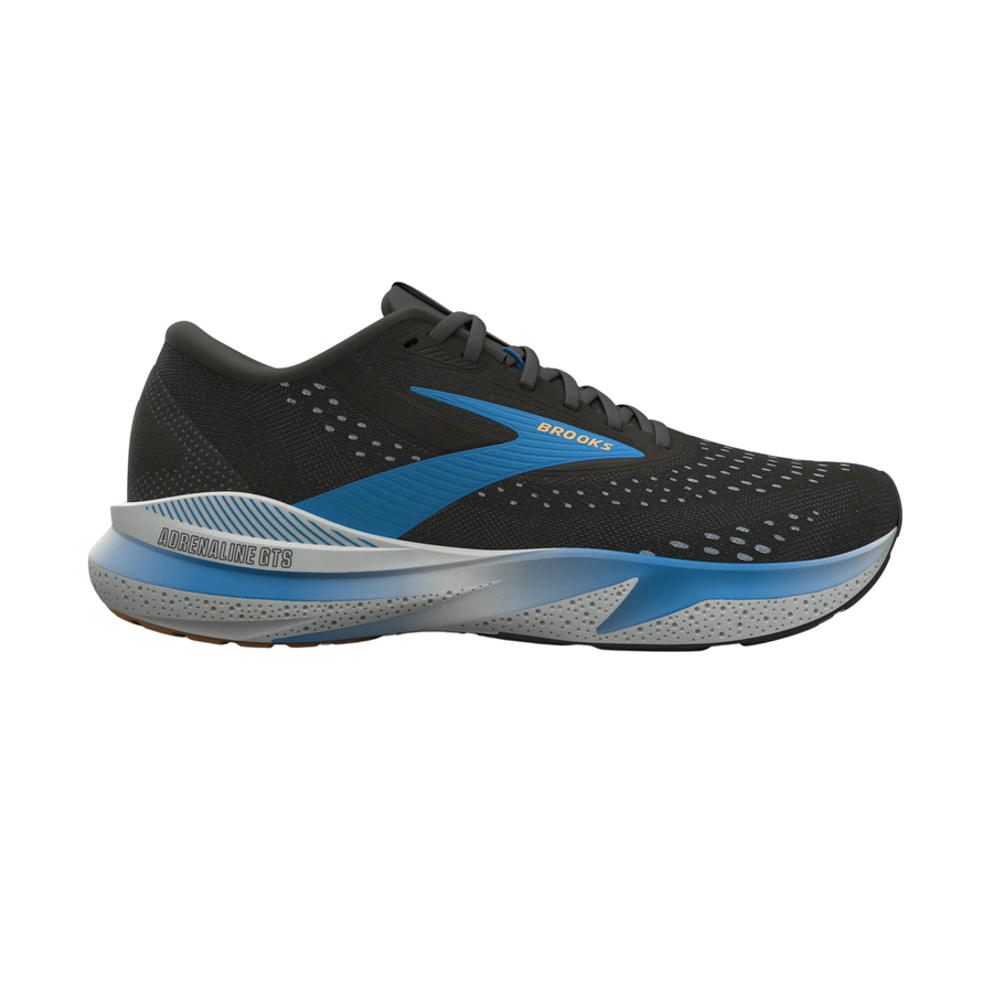 Brooks Mens Adrenaline GTS 24 - Black/Ebony/Cloissonne - Stability
