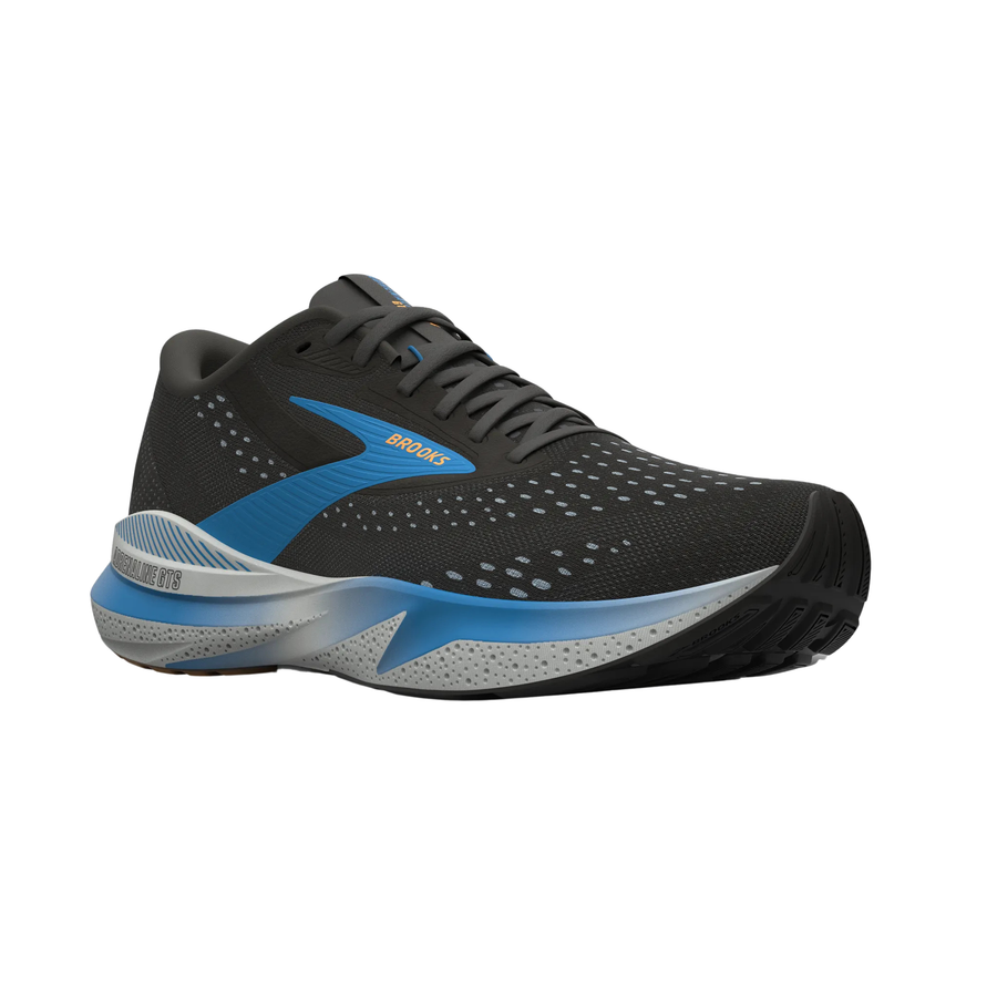 Brooks Mens Adrenaline GTS 24 - Black/Ebony/Cloissonne - Stability
