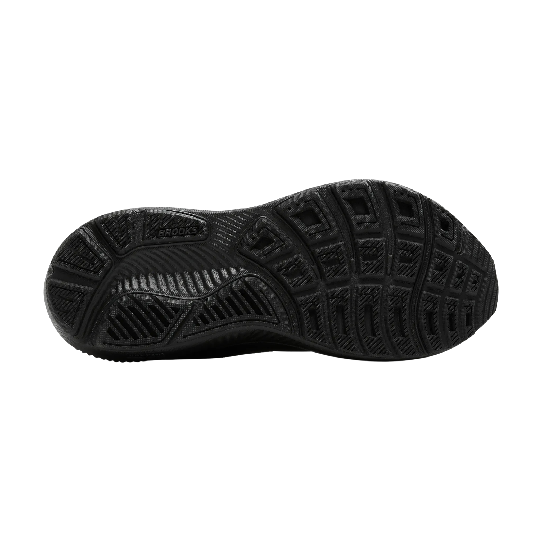 Brooks Mens Ghost 17 - Black/Black/Ebony - Neutral