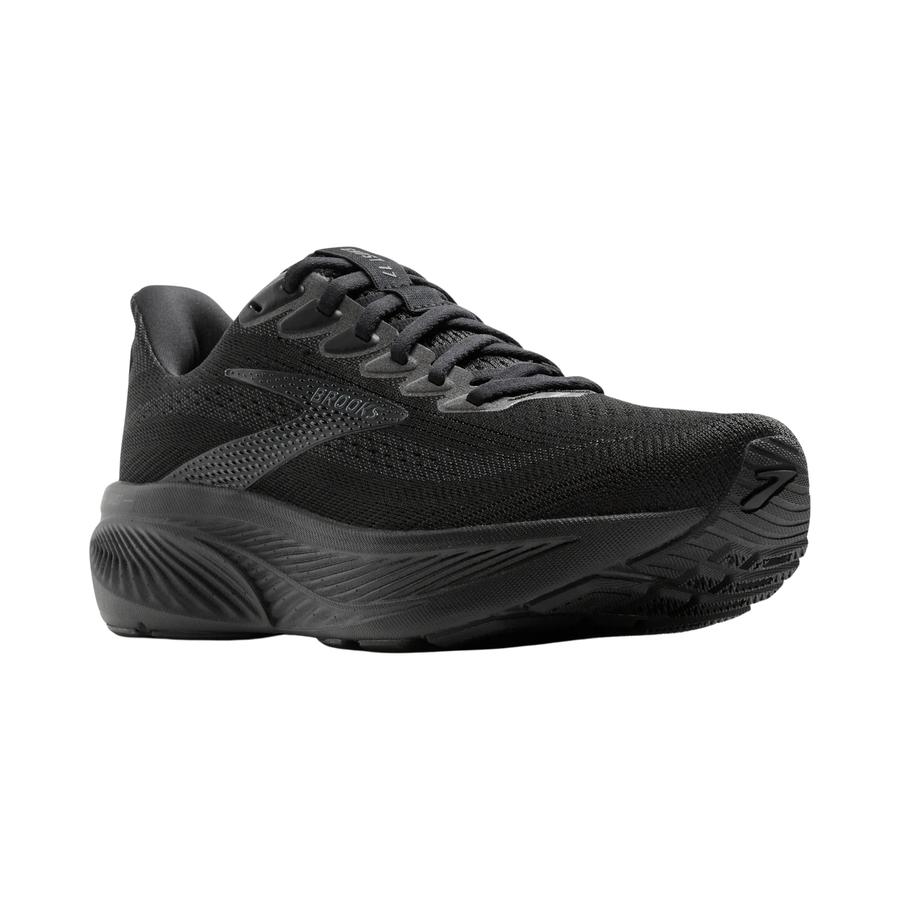 Brooks Mens Ghost 17 - Black/Black/Ebony - Neutral
