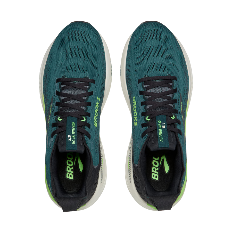 Brooks Mens Adrenaline GTS 25 - Atlantic Deep/Coconut/Green - Stability