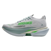 Brooks Mens Hyperion Max 3 - White/Gray Mist/Green - Speed