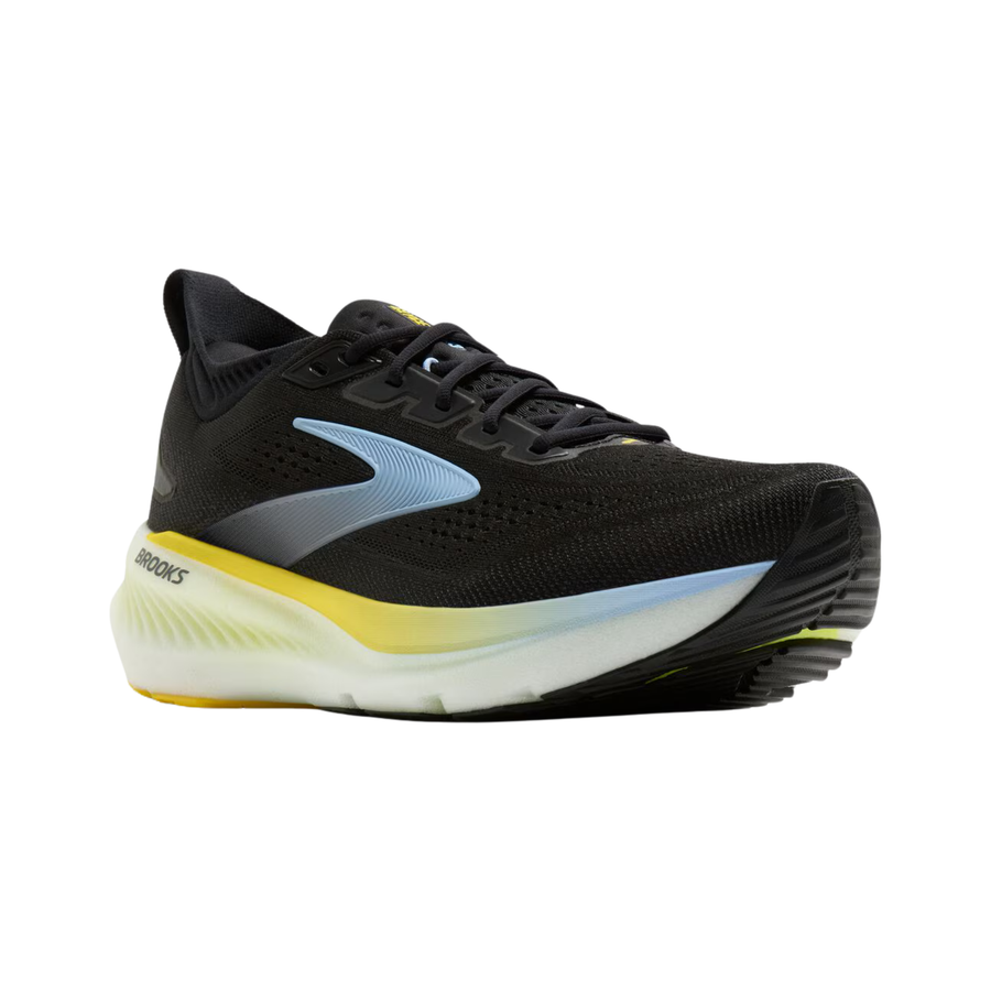 Brooks Mens Glycerin 23 - Black/Cyber Yellow/Nightlife - Neutral