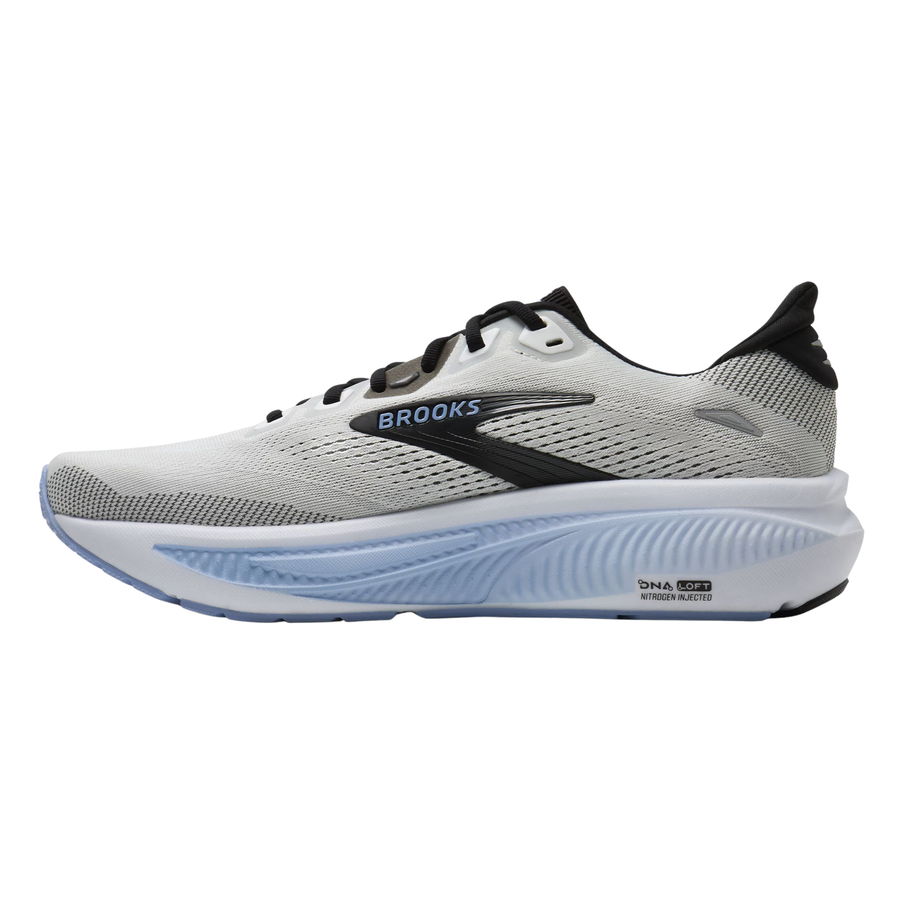 Brooks Mens Ghost 18 - White/Black/Open Air - Neutral