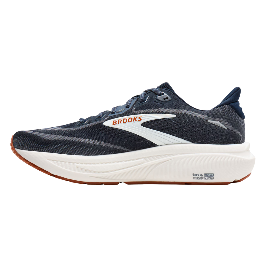 Brooks Mens Ghost 18 - Navy Blazer/Red Earth/Blue - Neutral