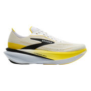 Brooks Mens Hyperion Max 4 - White/Cyber Yellow/Black - Speed