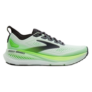 Brooks Mens Glycerin GTS 23 - White/Phantom/Green Gecko - Stability