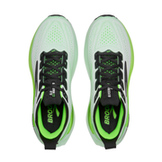 Brooks Mens Glycerin GTS 23 - White/Phantom/Green Gecko - Stability