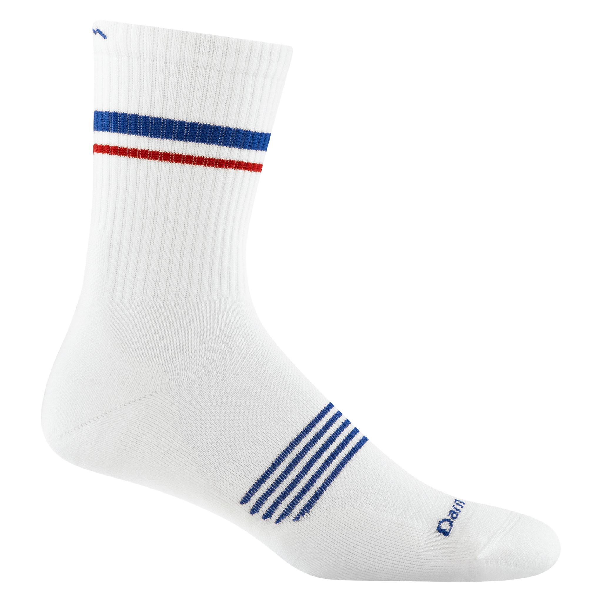 Darn Tough Mens Element Micro Crew - White