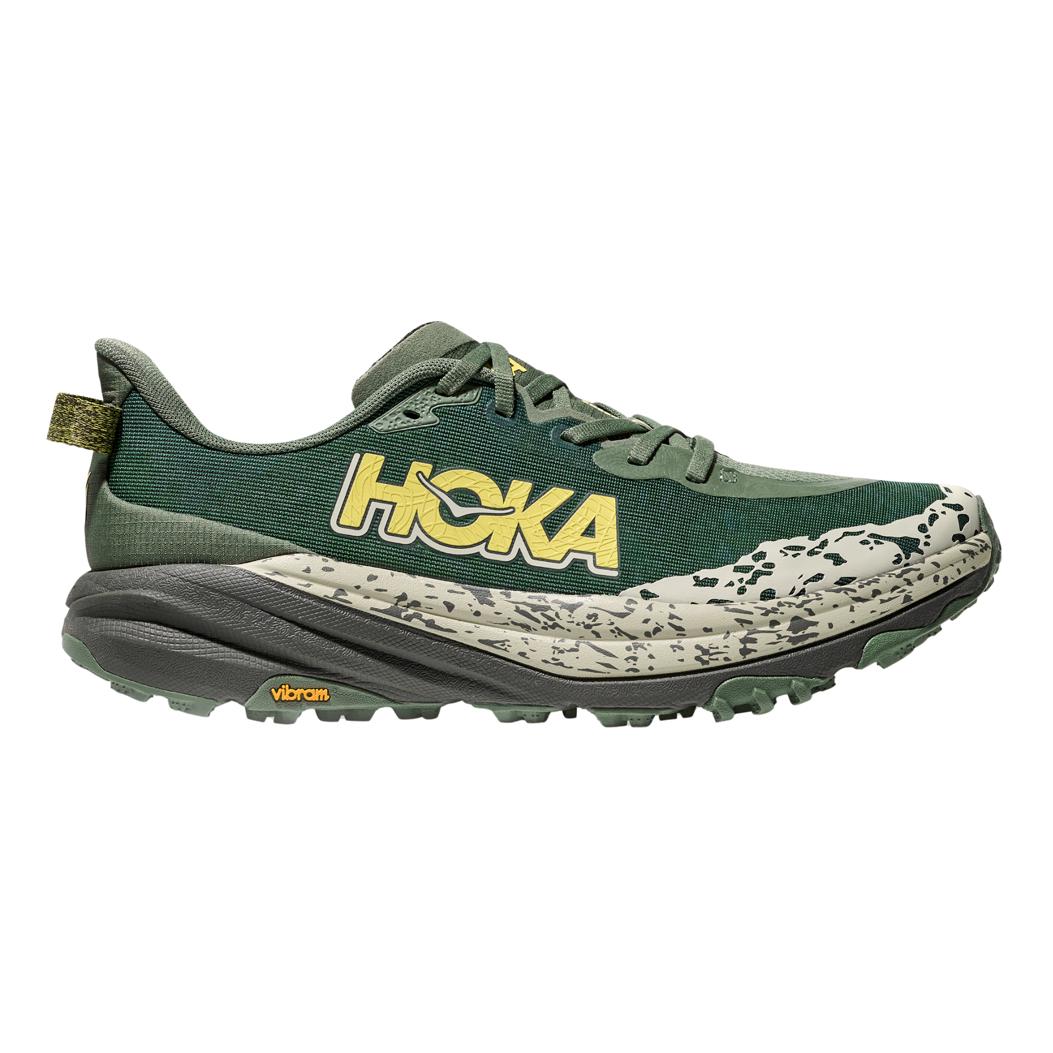 Hoka Mens Speedgoat 6 - Fern/Asphalt Grey - Trail
