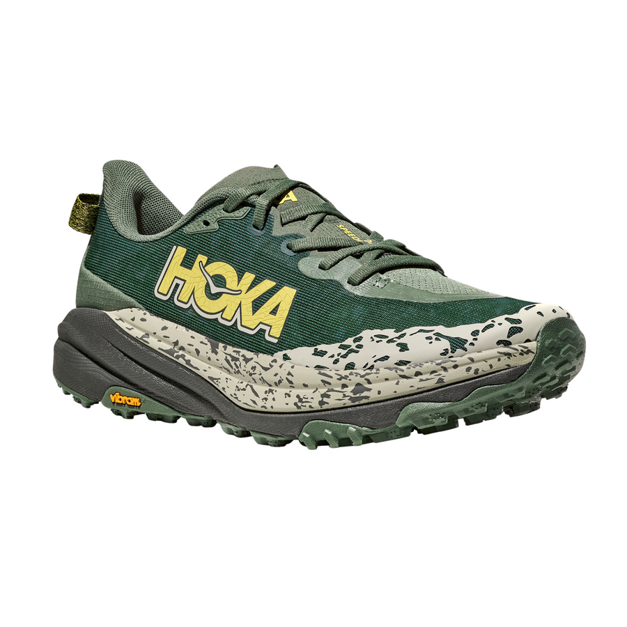 Hoka Mens Speedgoat 6 - Fern/Asphalt Grey - Trail