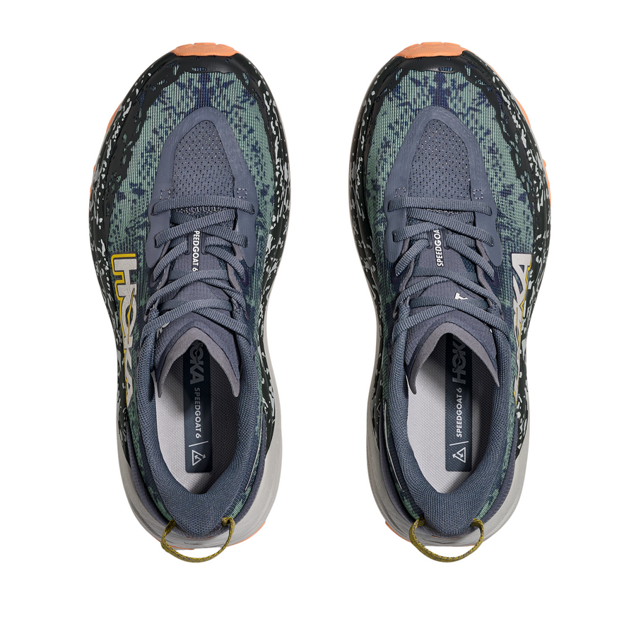 Hoka Womens Speedgoat 6 - Grey Skies/Cosmic Grey - Trail