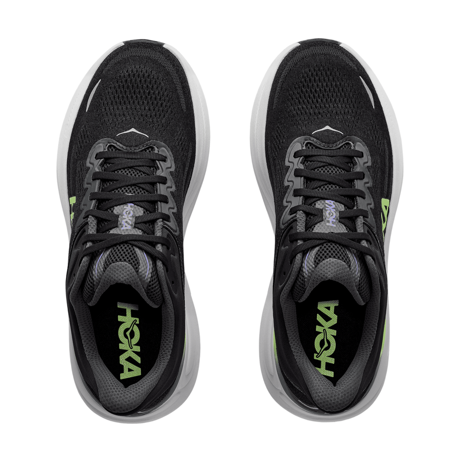 Hoka Womens Bondi 9 - Black/Neon Dragonfruit - Neutral