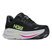Hoka Womens Bondi 9 - Black/Neon Dragonfruit - Neutral