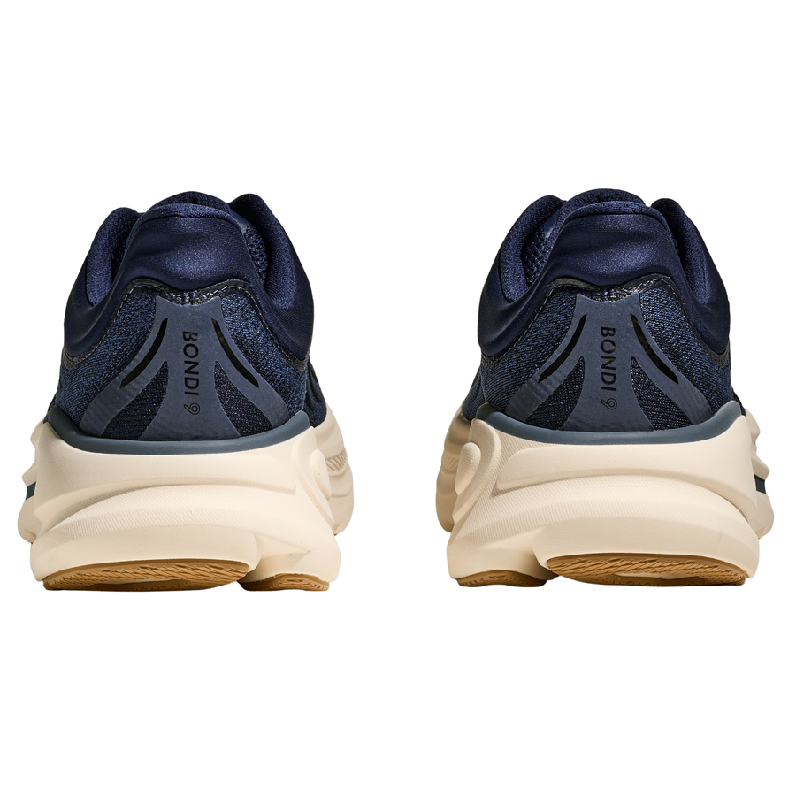 Hoka Mens Bondi 9 - Midnight Blue/Varsity Navy - Neutral