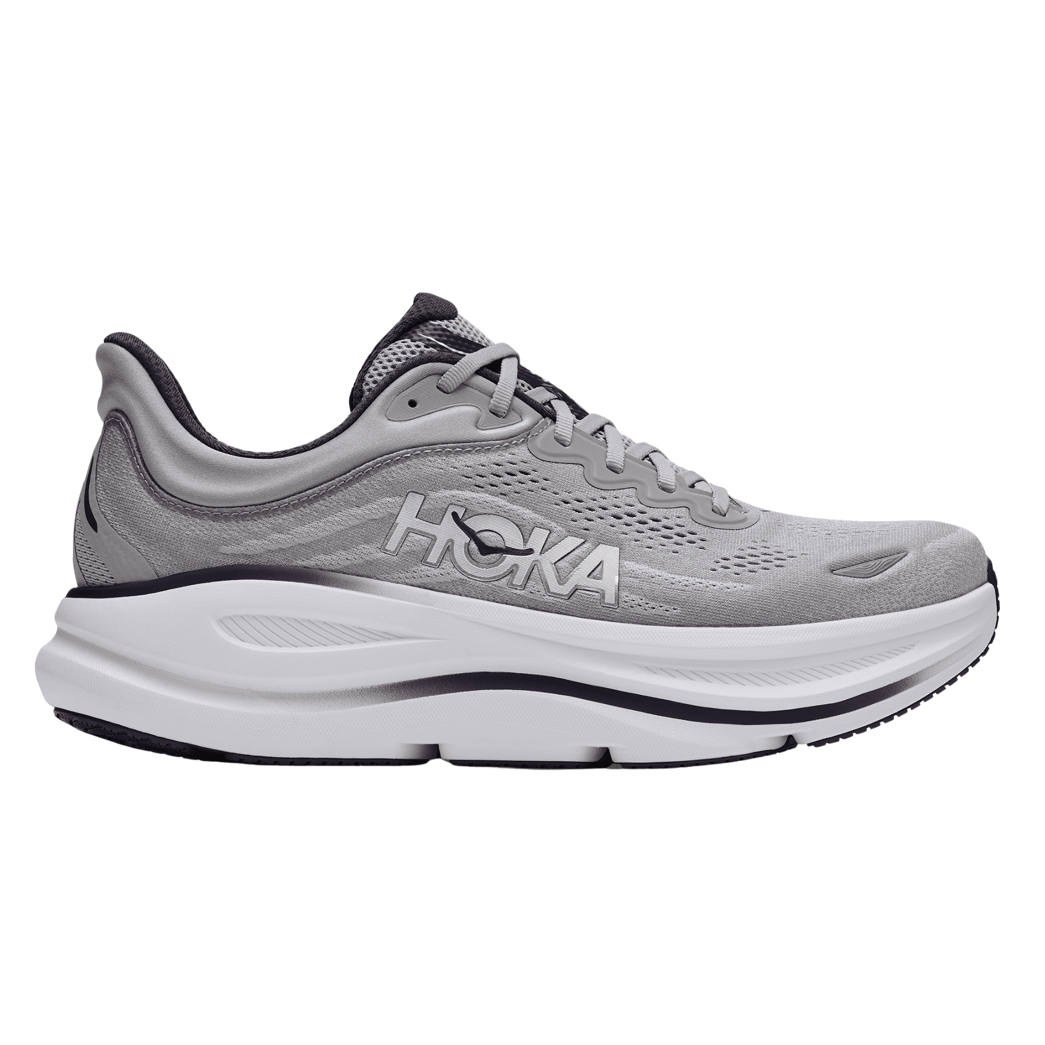 Hoka Mens Bondi 9 - Stellar Grey/Squid Ink - Neutral