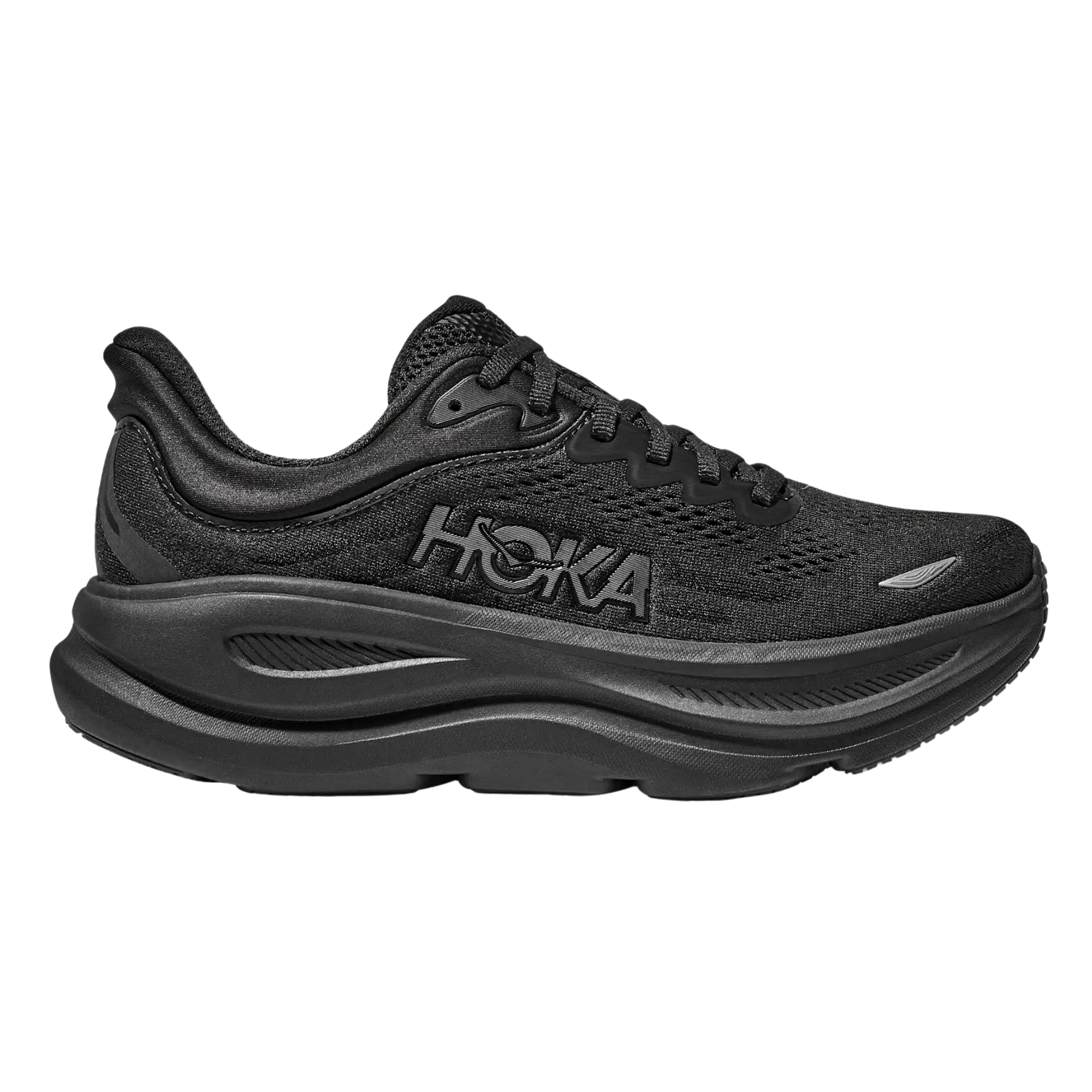 Hoka Womens Bondi 9 - Black/Black - Neutral