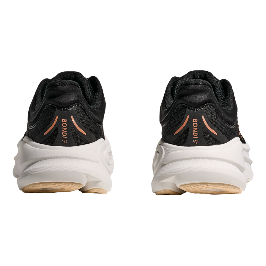 Hoka Womens Bondi 9 - Black/Rose Gold - Neutral
