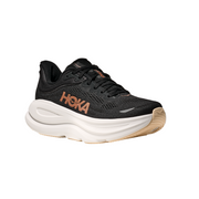 Hoka Womens Bondi 9 - Black/Rose Gold - Neutral