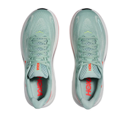 Hoka Mens Clifton 10 - Sage/Neon Flame - Neutral