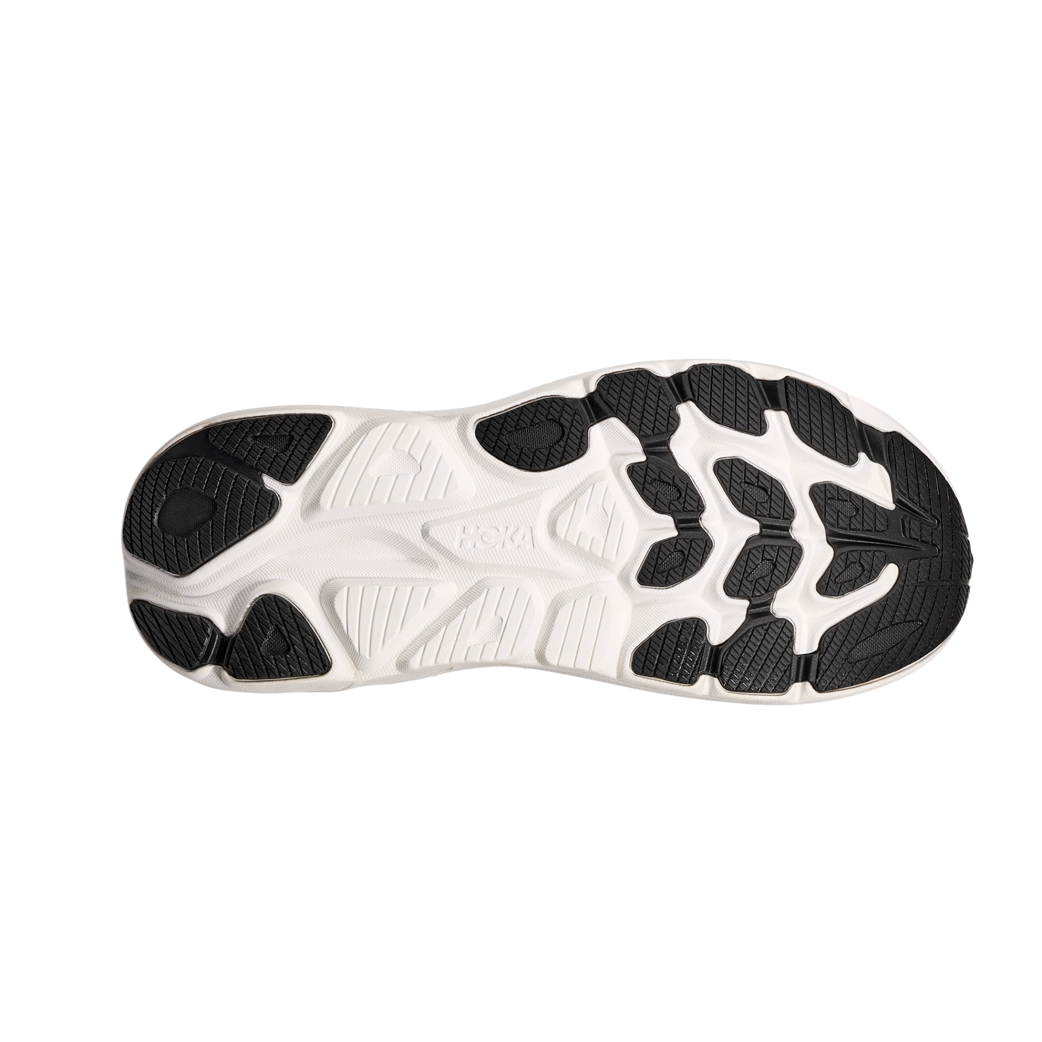 Hoka Womens Clifton 10 - Black/White - Neutral