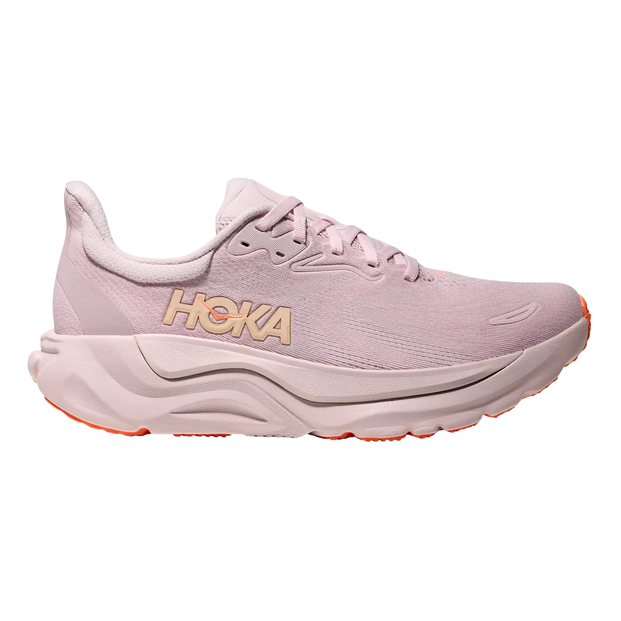Hoka Womens Arahi 8 - Lilac Cream/Neon Cantaloupe - Stability