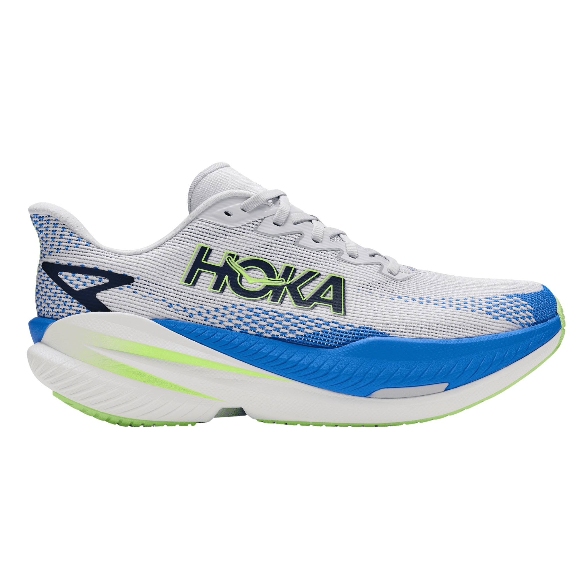 Hoka Mens Mach X 3 - Cosmic Grey/Virtual Blue - Speed