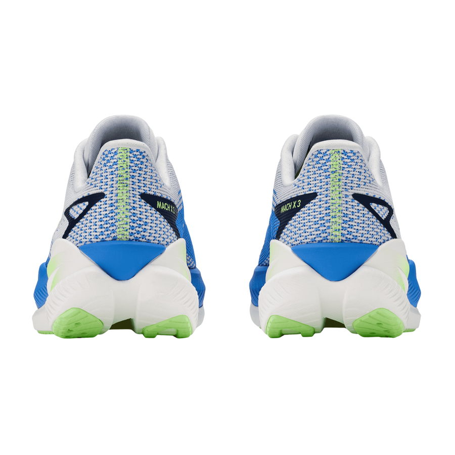 Hoka Mens Mach X 3 - Cosmic Grey/Virtual Blue - Speed