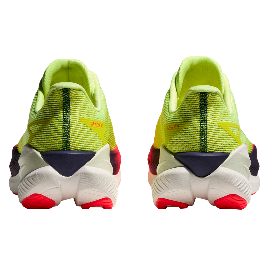 Hoka Mens Mach X 3 - Neon Yuzu/Squid Ink - Speed