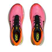 Hoka Womens Mach X 3 - Neon Rose/Neon Tangerine - Speed