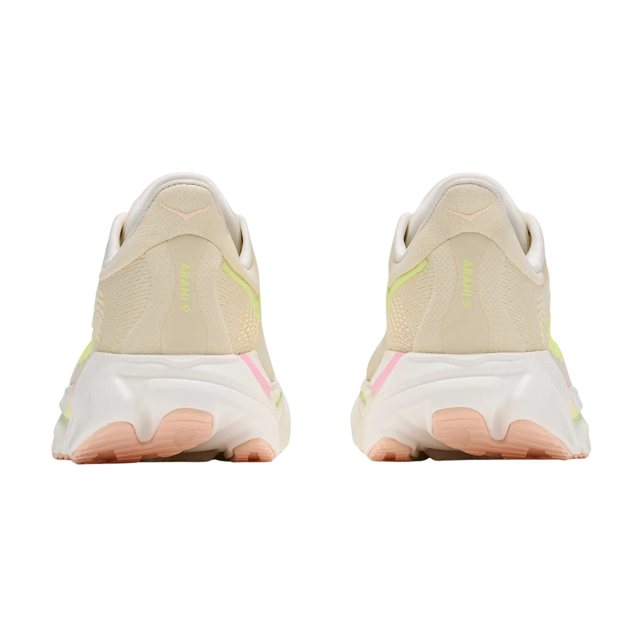 Hoka Womens Arahi 9 - Vintage Yellow/Alabastar - Stability