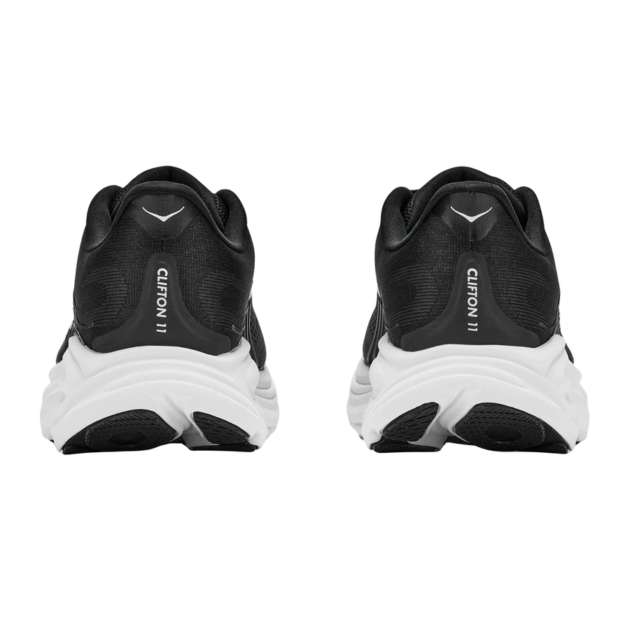 Hoka Mens Clifton 11 - Black/White - Neutral