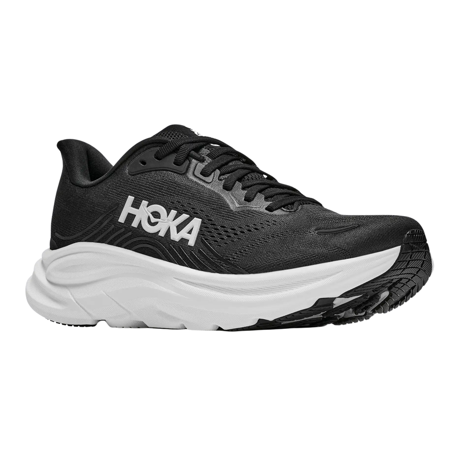 Hoka Womens Clifton 11 - Black/White - Neutral
